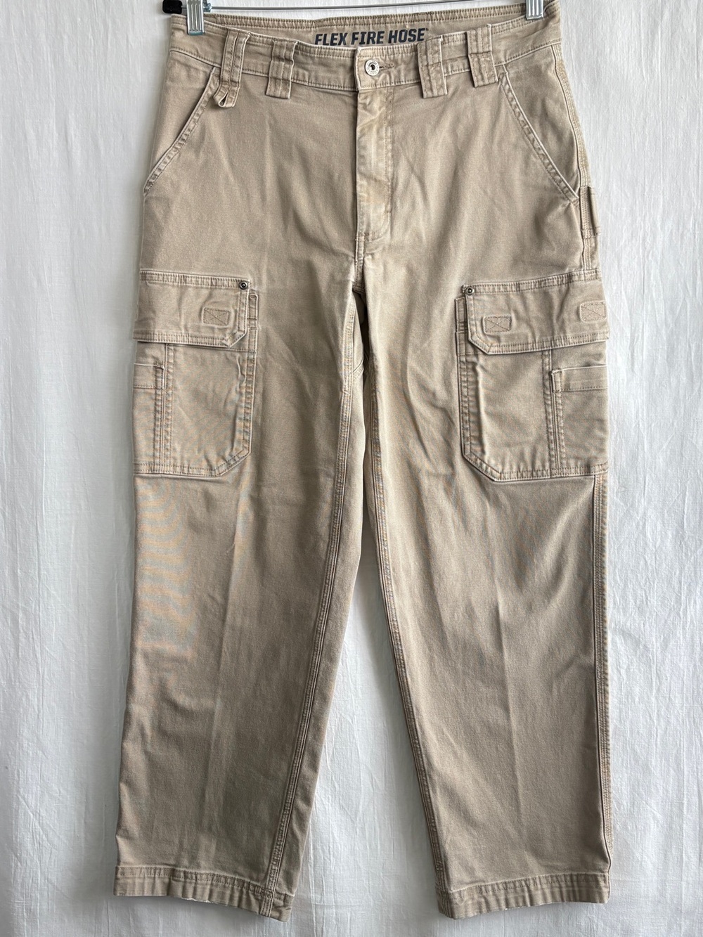 Men's Tan Cargo Work Pants